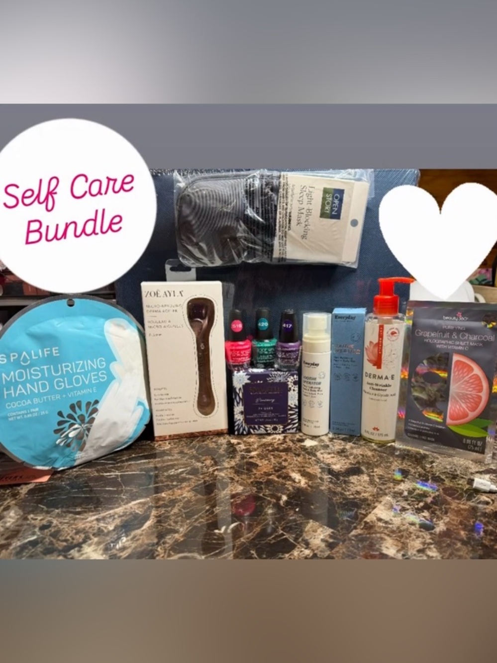 Self Care Assorted Beauty & Skincare Bundle + Free Gift!